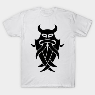 Odin's Mask Tribal (black) T-Shirt